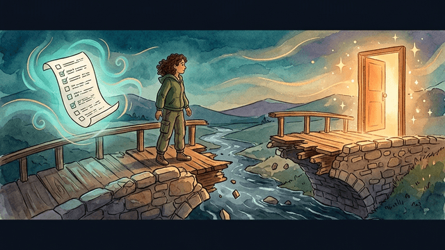 The gap between planning and doing - a broken bridge between a checklist and action