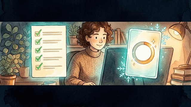 Comparing task breakdown approaches - checklist versus guided execution