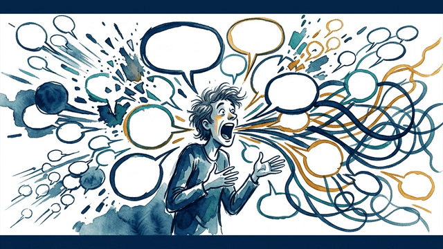 ADHD and Speech: Why You Talk Fast, Interrupt, Go Off-Topic