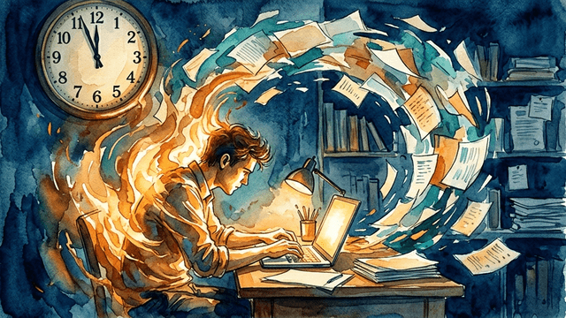 Deadline Mode: Why ADHD Brains Only Work Last Minute